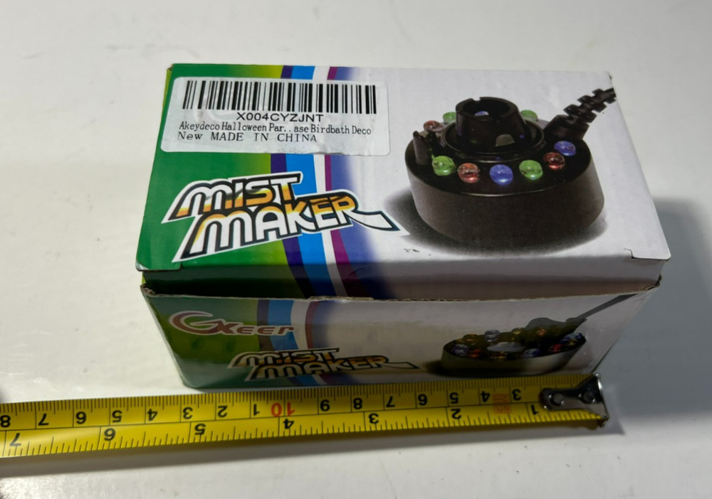 Mist Maker Machine With Decorative LEDs