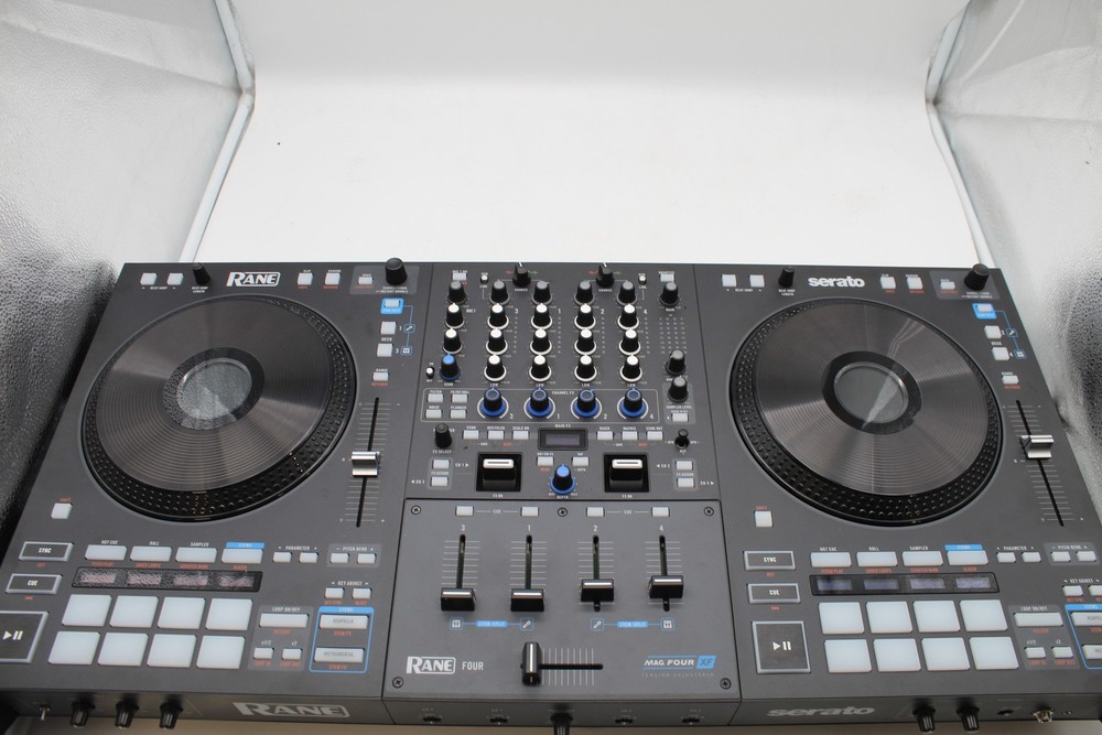 RANE FOUR Stems DJ Controller with 4 Decks, 8.5"