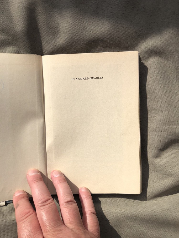 Rare vintage Standard Bearers book
