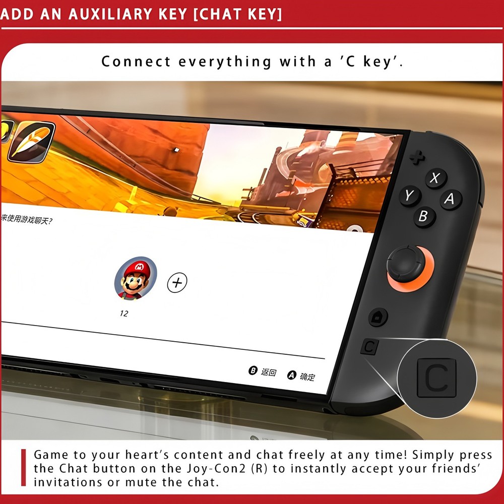 Wireless Gamepad Left & Right Game Controller For Nintendo Switch2 Joy-Con2 SP