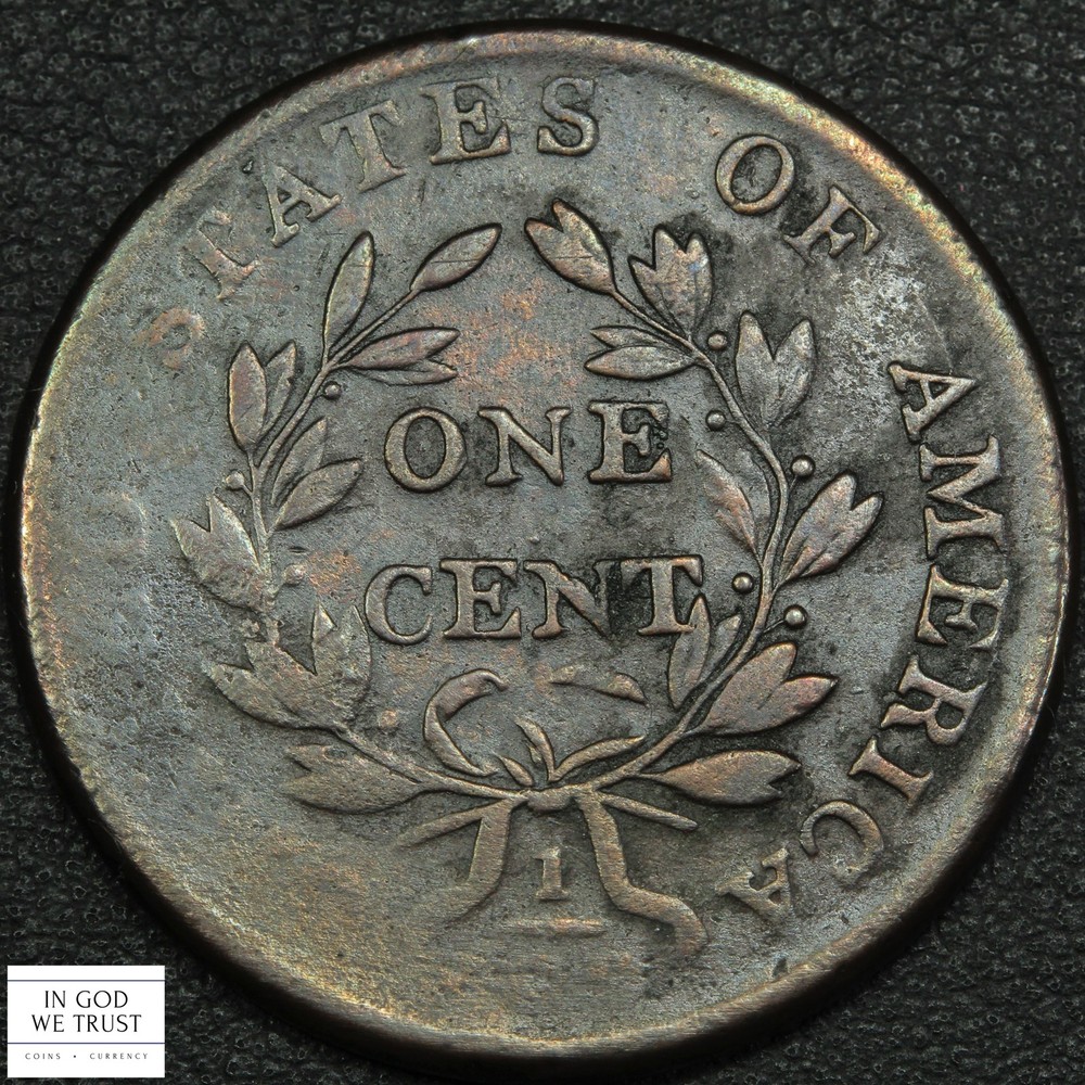 1802 Draped Bust Copper Large Cent 1C - Cleaned