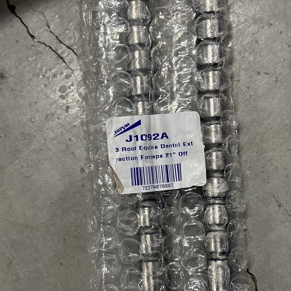 Three Root Extracting Forceps, On Side 21″ (Jorvet)