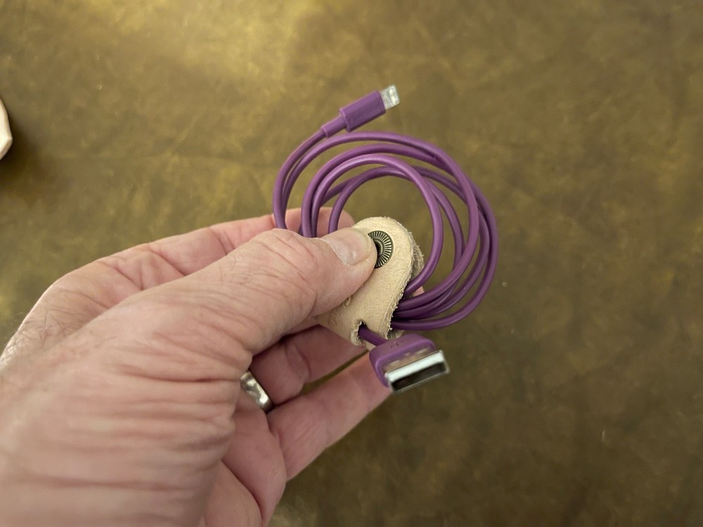 Wire Organizer - 3 pack - Leather