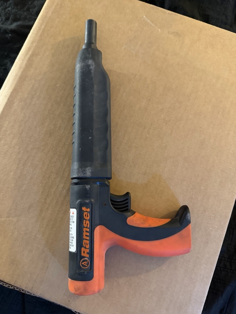 Ramset Master Shot 0.22 Caliber Powder Actuated Tool Used