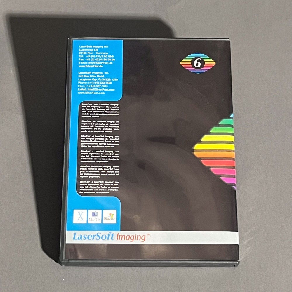 Silverfast AI Scan Software 6 PC Mac Lasersoft Imaging W/ Serial Number