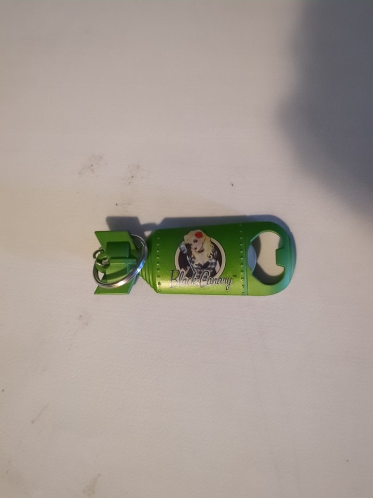 Black Canary Keychain Bottle Opener DC Comics Bombshells