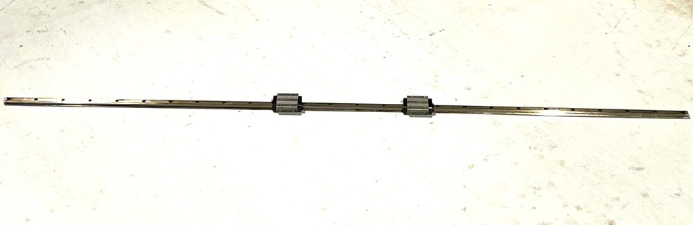 THK SHS15CR2+1524L Linear Guide Blocks w/ Guide Rail