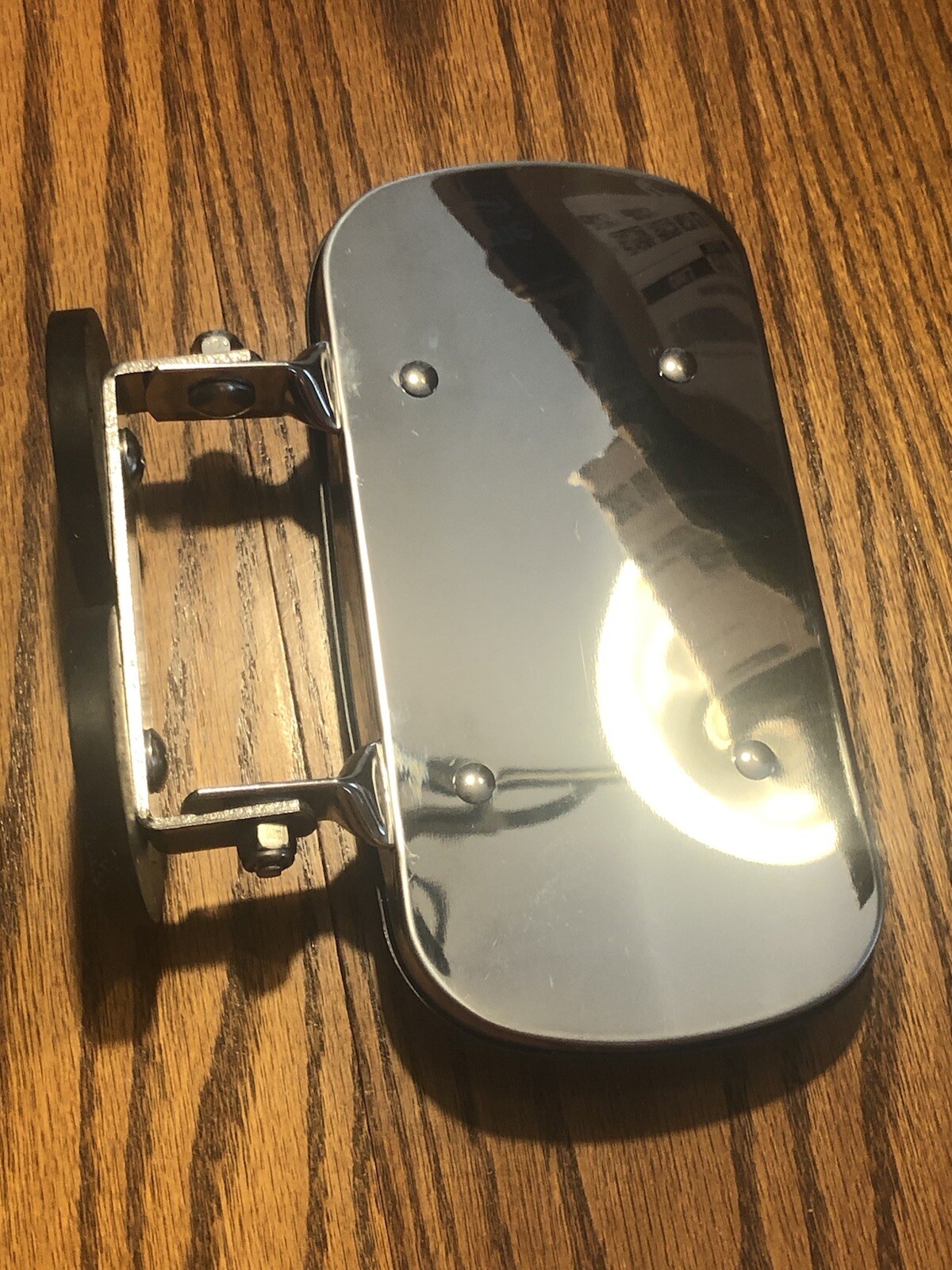 MAGNET MIRROR Tractor Skidsteer RUBBER COATED STAINLESS STEEL BEST ON EBAY! LX