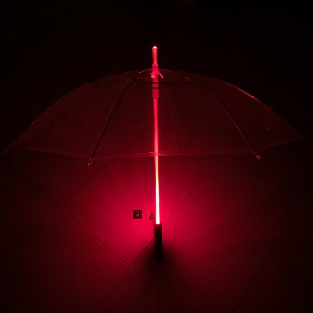 7 LED Color Changing Blade Runner Light Saber Star Wars Umbrella w/ Flashlight