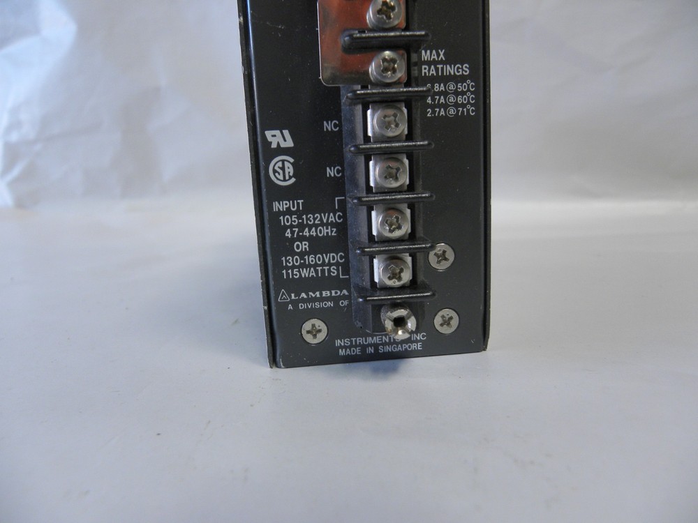 Lambda Instruments Inc Model LJS-10A-12-OV Power Supply (A7)