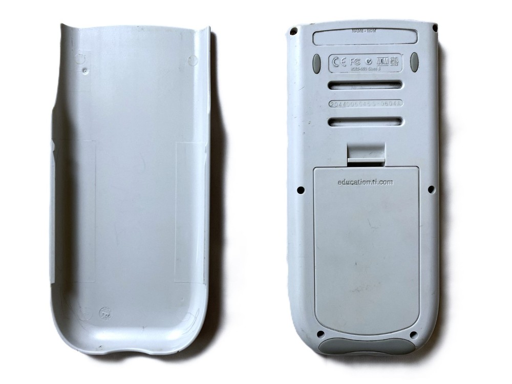 Texas Instruments TI-84 Plus Graphing Calculator - Silver - Tested Working (B)