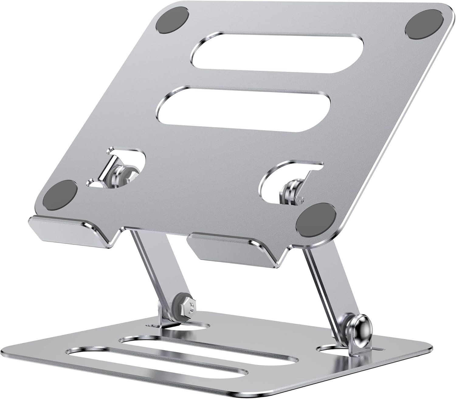 Tablet Stand Holder for iPad for Desk Adjustable Foldable Aluminium Tra...