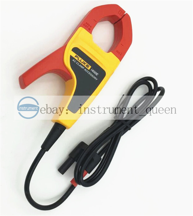 FLUKE I400E 400A AC CURRENT 4mm Banana Plug CLAMP-ON PROBE Use for Multimeter