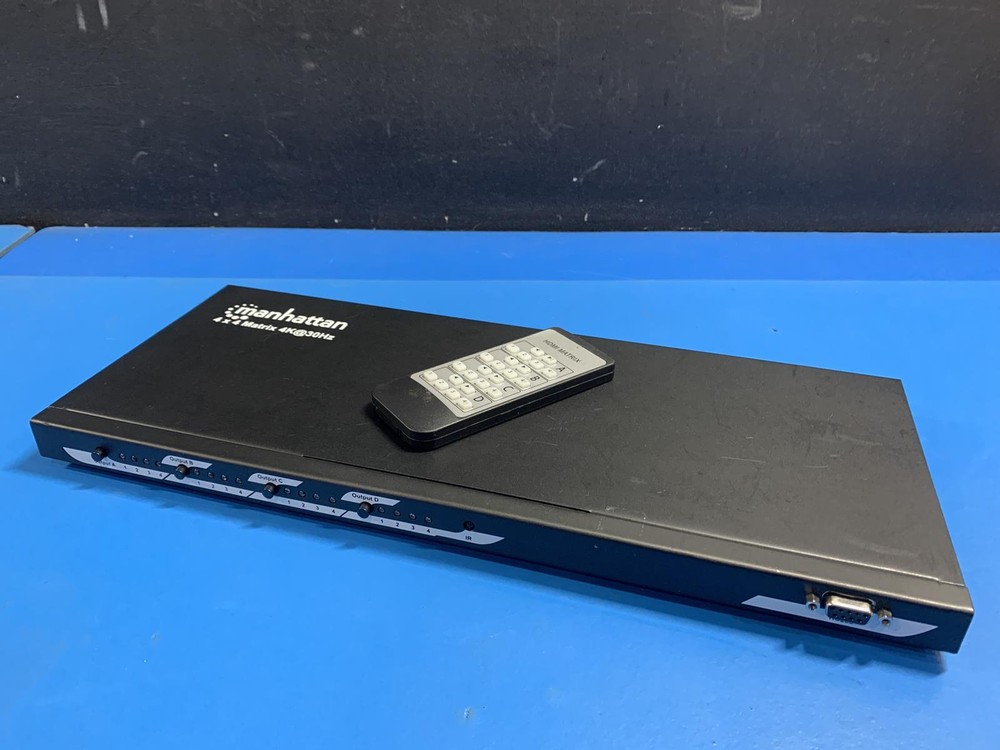 Manhattan 4x4 4K HDMI Matrix Switch/Splitter 207751