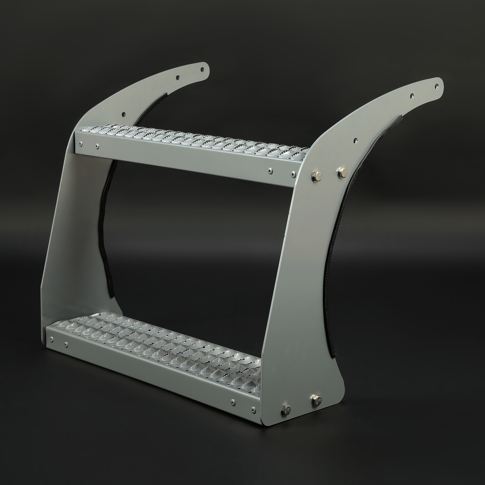 26" Fuel Tank Step Bracket Set Aluminum For Peterbilt All Models Complete Kit