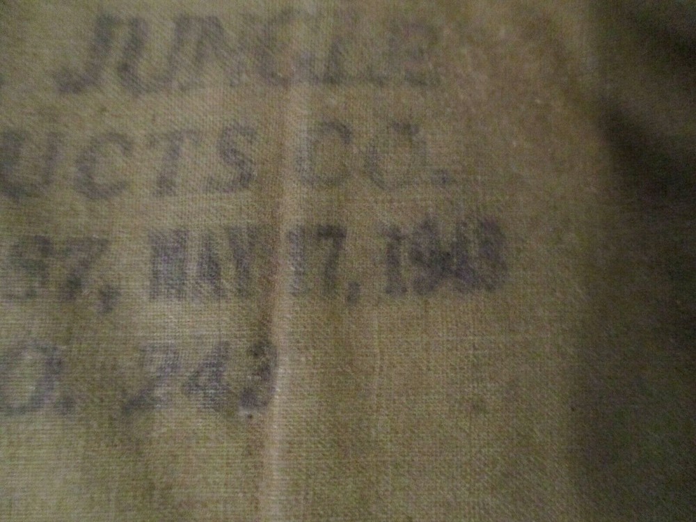 WWII USMC Marine Corps Inflatable Flotation Bladder w/Inflation Tube Dtd 1943 #1