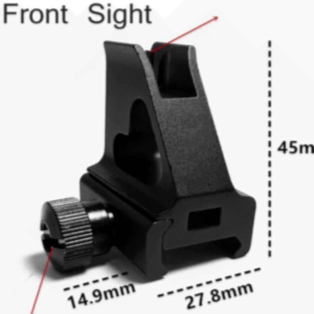 Aluminum For Carry Handle & Rear Sight Mount Removable Adjust Removable Mount