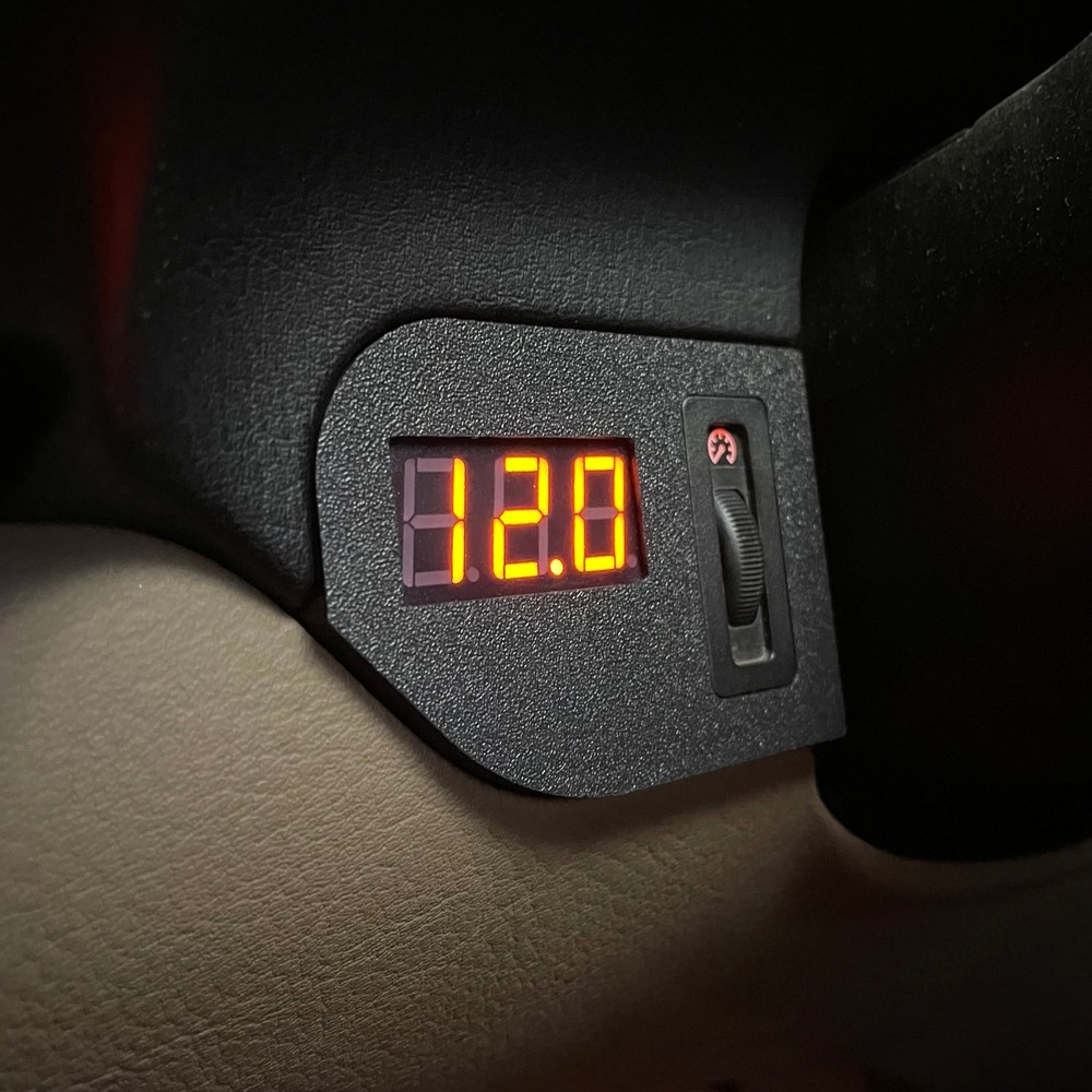 E36 Voltmeter Dimmer Panel PLUG-N-PLAY