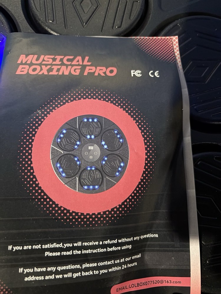 Musical Boxing Pro Electronic Strike Pad with LED Display