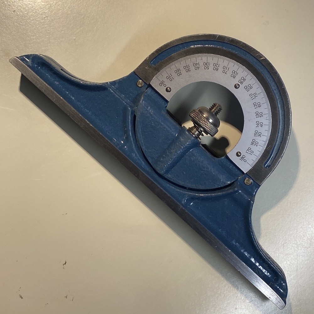 DASQUA Protractor + 12" Combination Square Blade Tempered