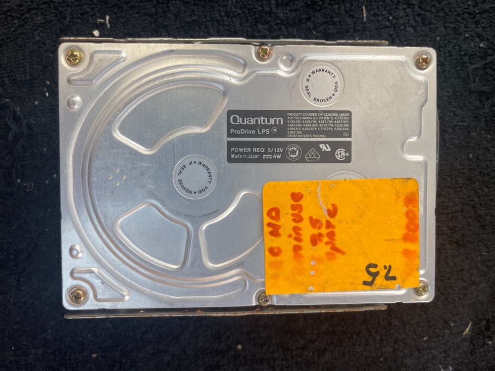 Quantum ProDrive LPS Hard Drive