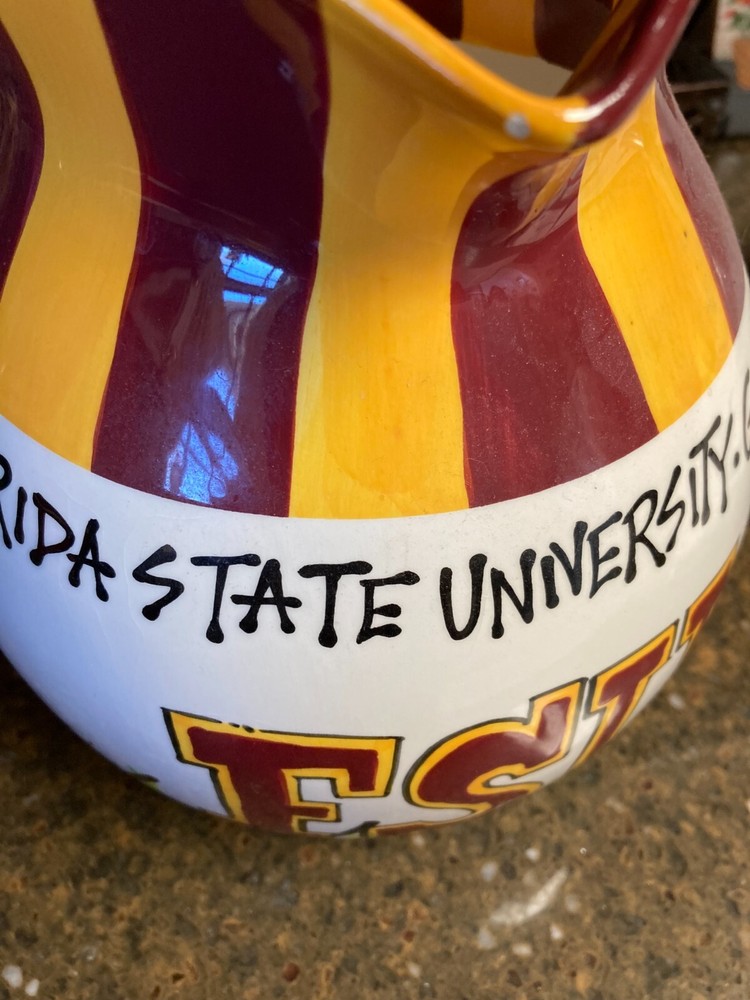 FSU CERAMIC PITCHER