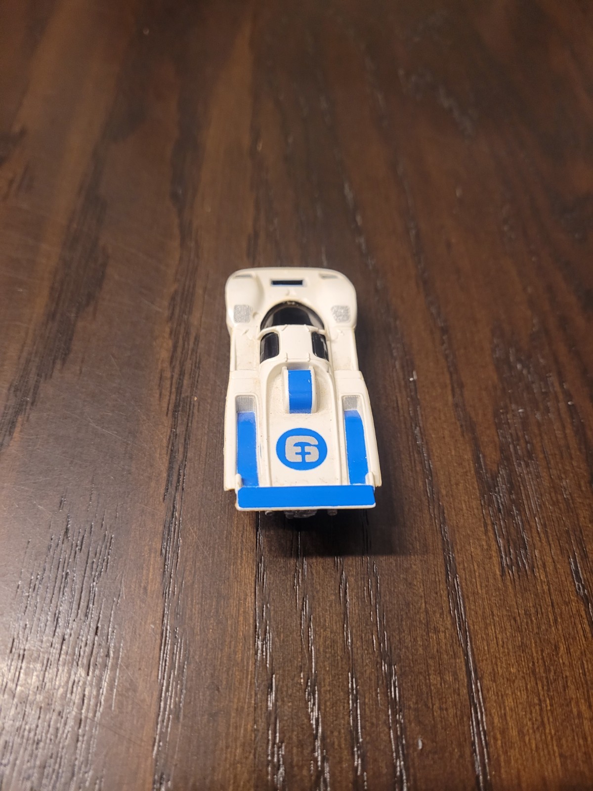 Vintage Aurora AFX White & Blue #6 Ferrari 512M Slot Car