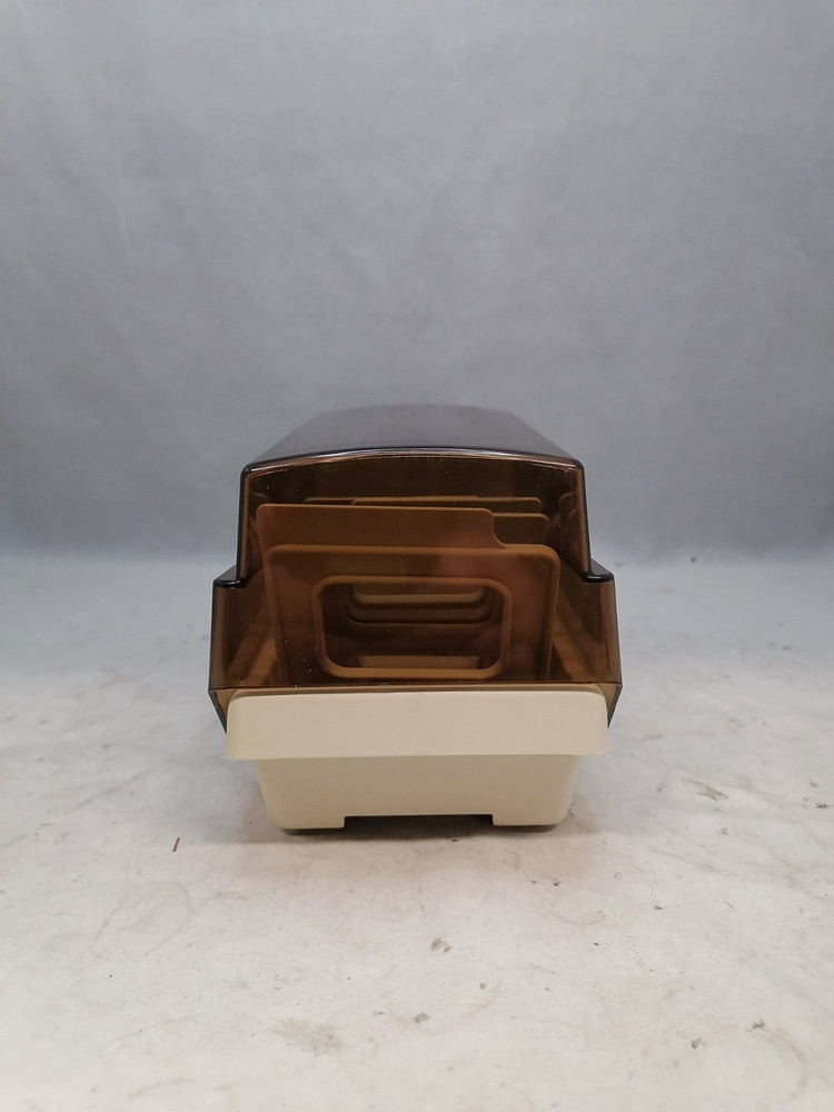 3.5 Floppy Disk Storage Box Holds 25 with Dividers