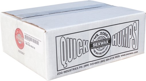 QUICK HUMPS 6X BLUE-EXTRA HARD-100 CASE