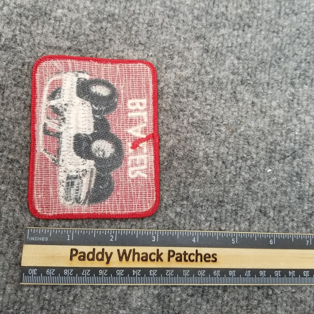 Vintage Chevy Blazer Patch Car Auto 70s 80s Stained U7