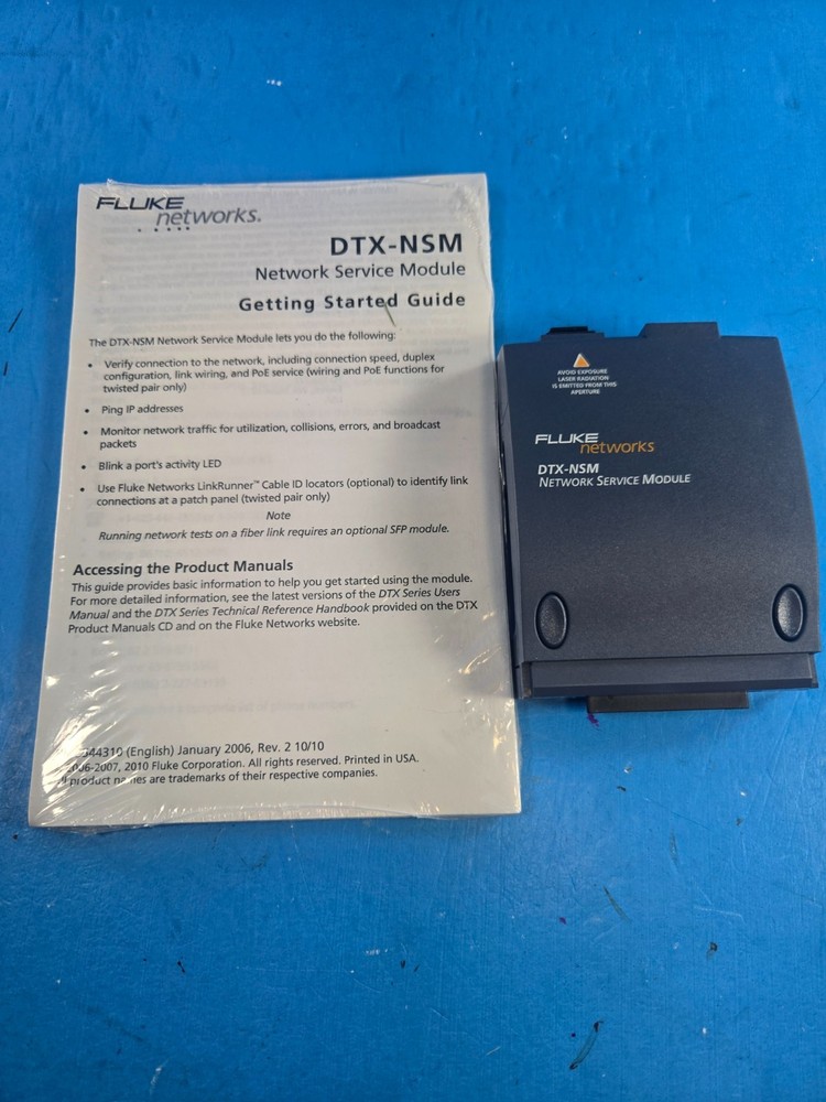Fluke DTX-NSM Network Service Module