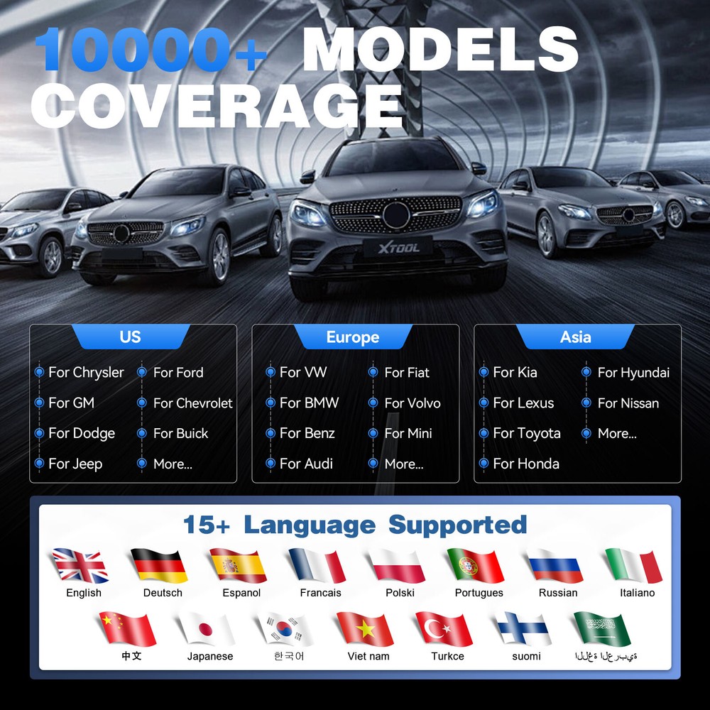 XTOOL A30D V2.0 OBD2 Scanner Bidirectional Full System Diagnostic Tool Bluetooth