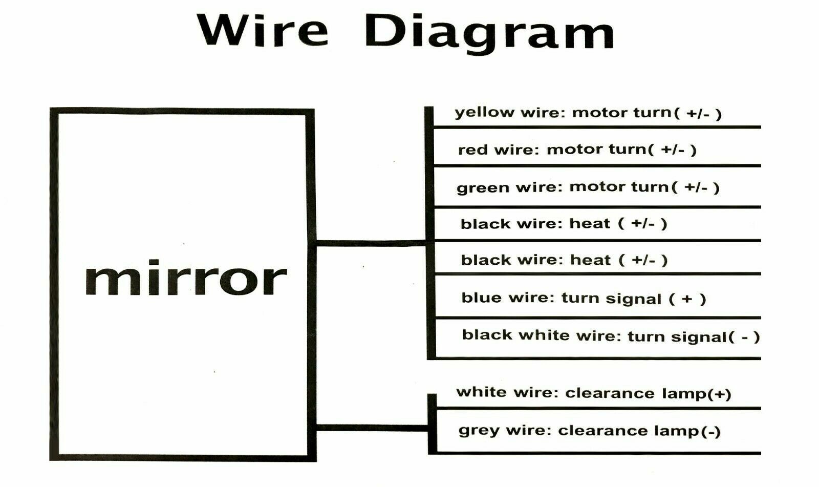 Power Heated Tow Mirrors Dynamic LED Signal For 07-13 Chevy Silverado GMC Sierra
