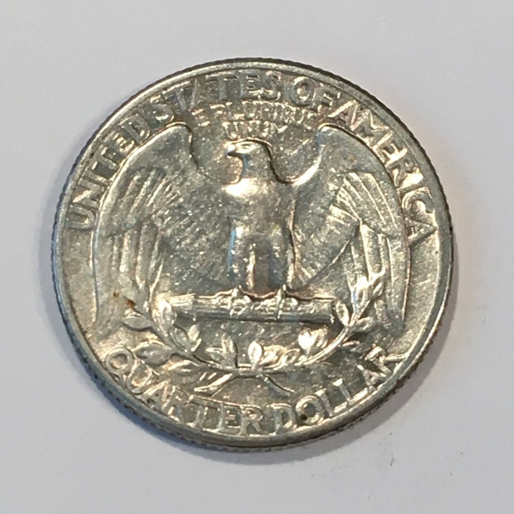 1939 Silver Washington Quarter - High Quality Scans #N110