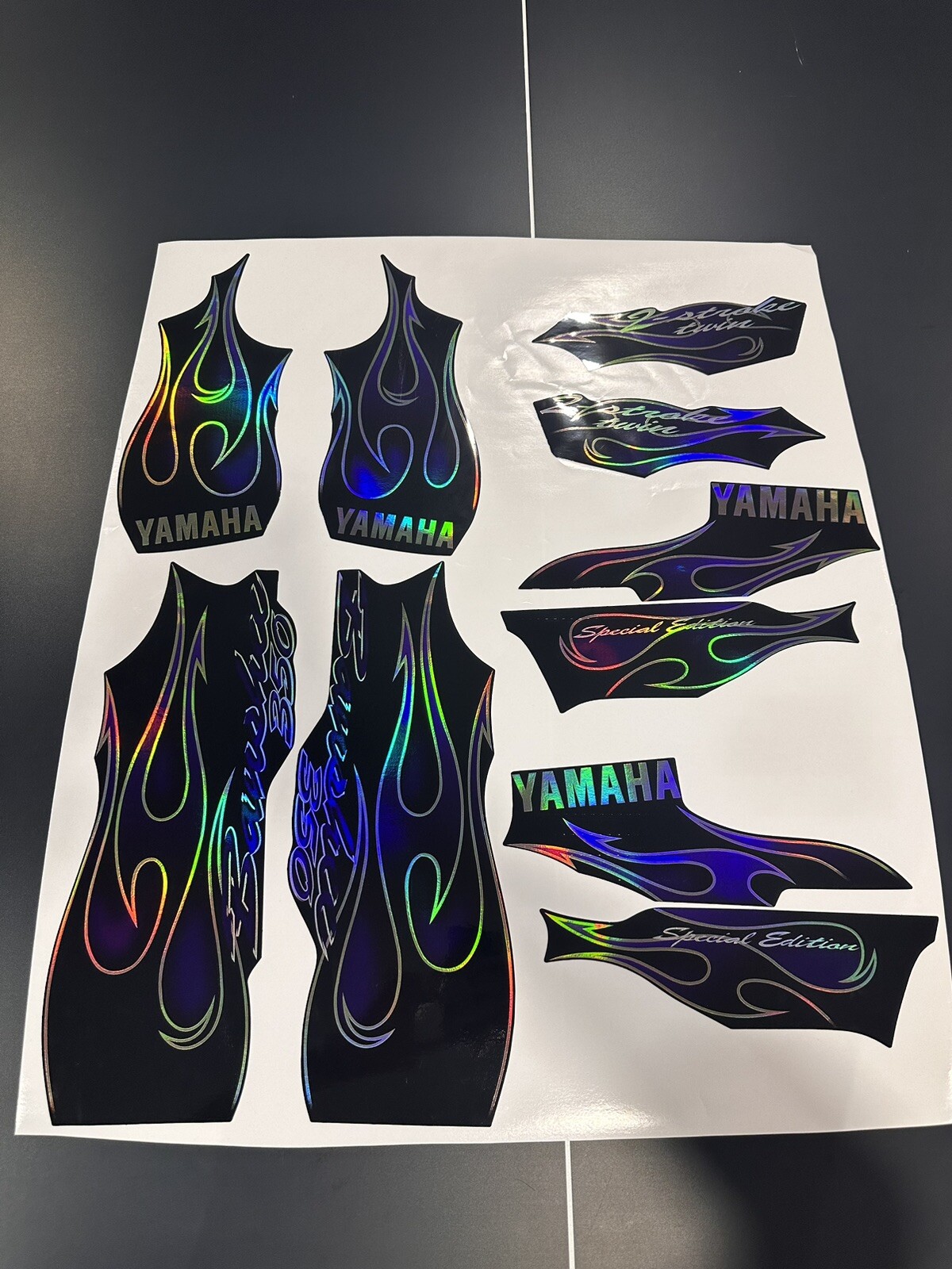 Yamaha banshee full graphics kit 2006 SE HOLOGRAPHIC