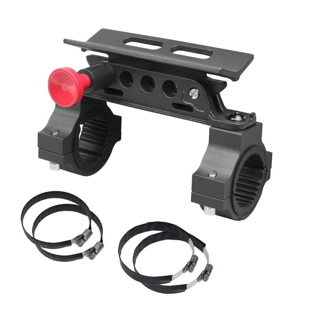 Black Roll Bar Fire Extinguisher Mount Bracket Holder For Bronco Can-Am UTV ATV