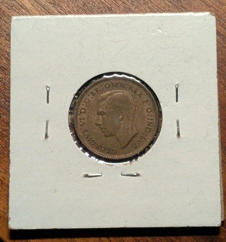 1946 Great Britain Farthing Coin
