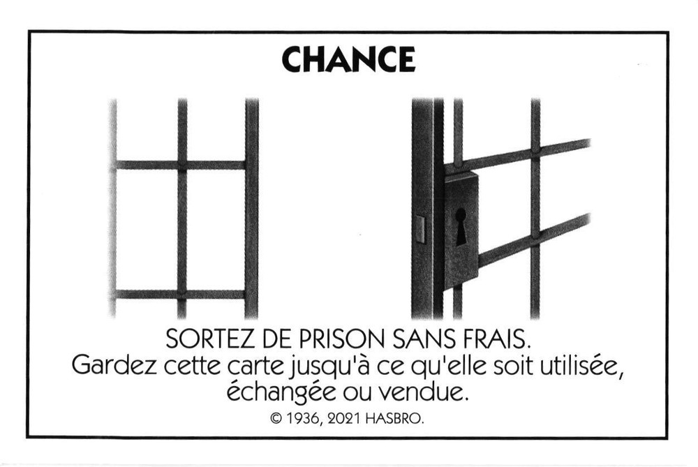 Carte Monopoly Chance