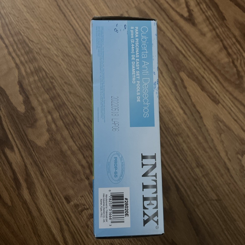 Intex Easy Set Pool Cover - 8 FT for Easy Set Inflatable Pools---