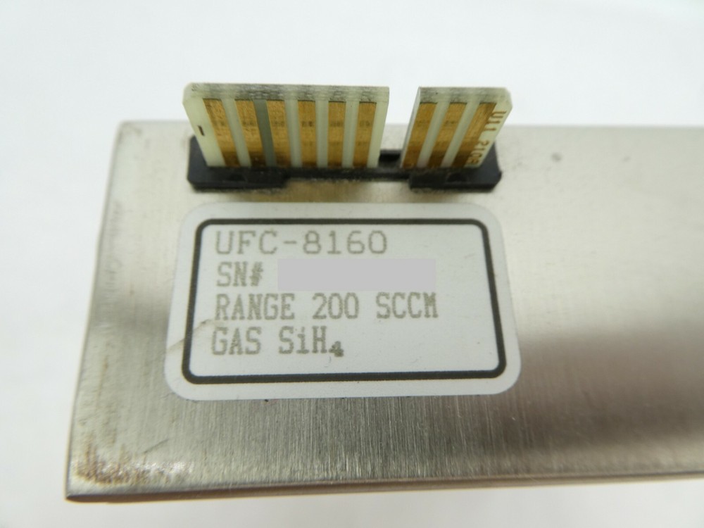 UNIT Instruments UFC-8160 Mass Flow Controller MFC 200 SCCM SiH4 Working Surplus