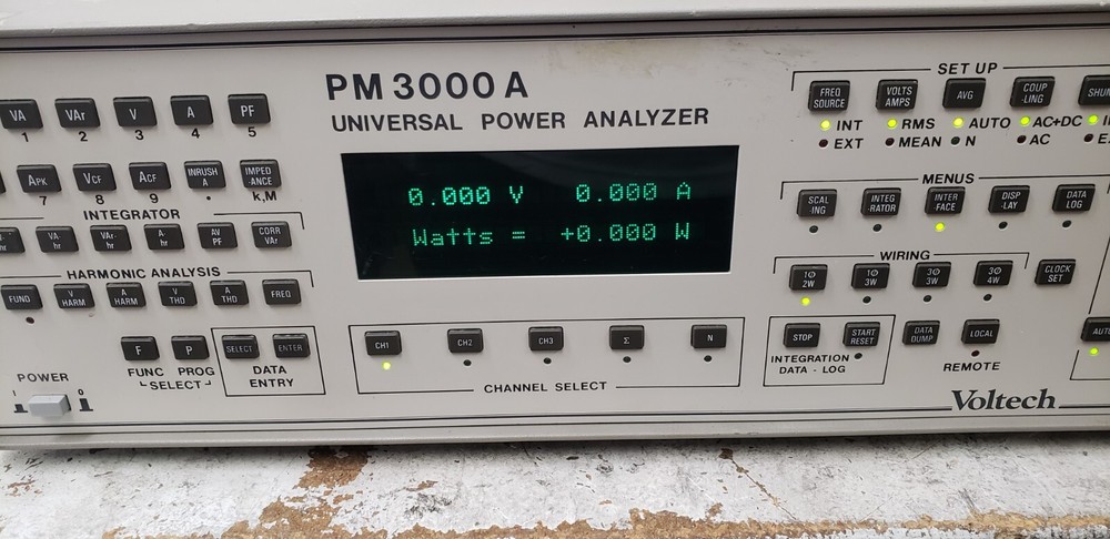 VOLTECH PM3000A Universal Power Analyzer