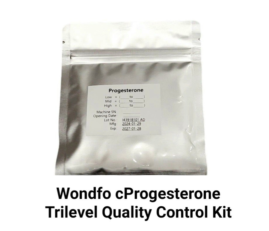 Wondfo Canine Progesterone Trilevel Quality Control Test Kit