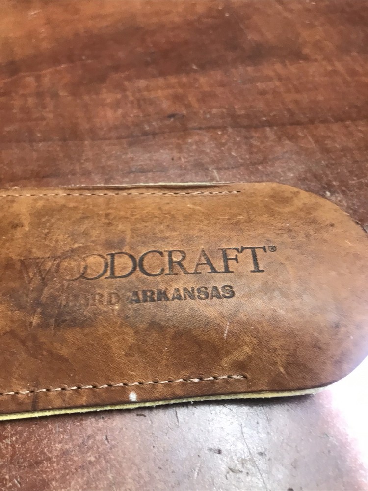 Used Woodcraft Sharpening Stone Grindstone for Kitchen Knives Scissors Chisel