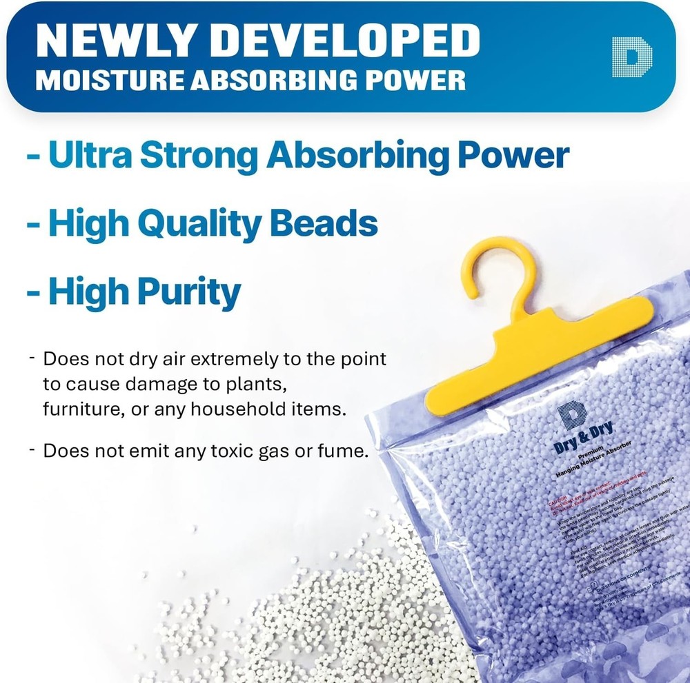 Effective Moisture Absorbers Dehumidifiers 4 Pack - Fresh 7 oz Solution for Home