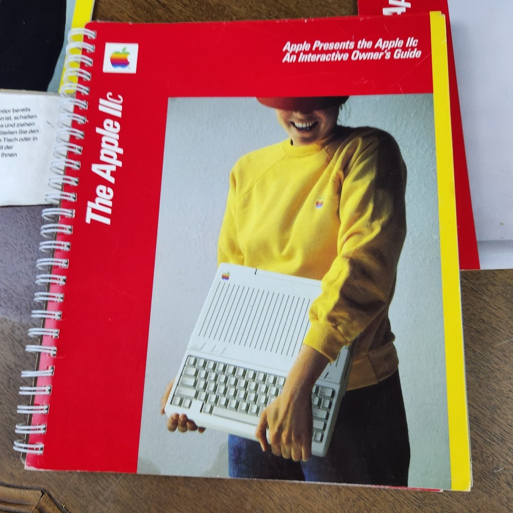 Apple IIc Computer Manual Lot Original Guides System Utilities Joystick Setup