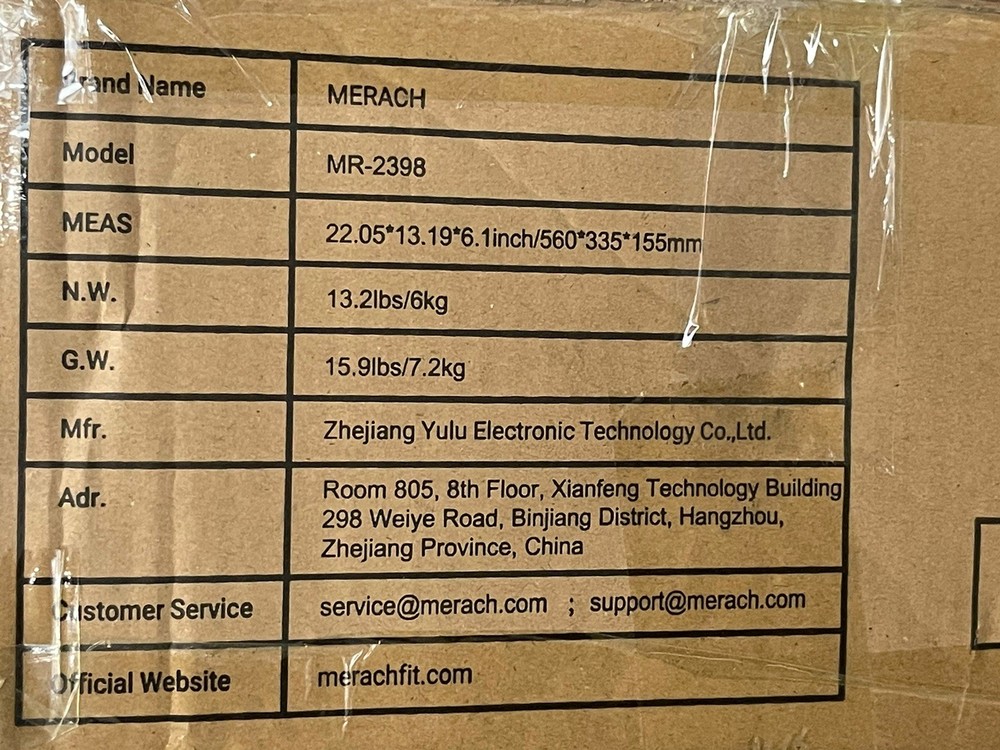 MERACH 2398 Vibration Plate Exercise Machine Vibration Plate Bluetooth Auto Mode