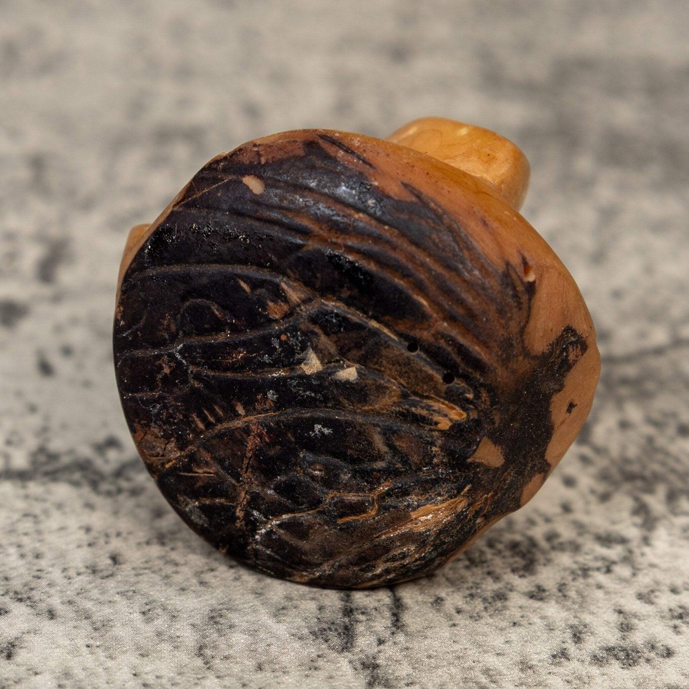 Vintage Frog Tagua Carving