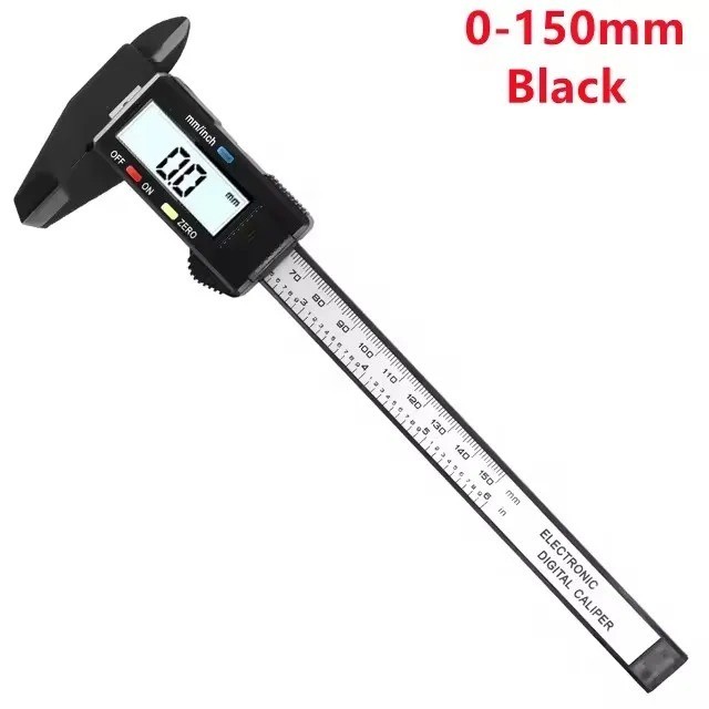 6" 150mm Digital Caliper Micrometer LCD Gauge Vernier Electronic Measuring Tool