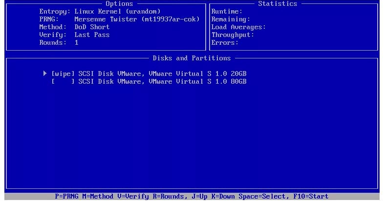 Hard Drive Eraser Data Destroyer USB Bootable Thumb Drive Stick Wipe HDD Disk