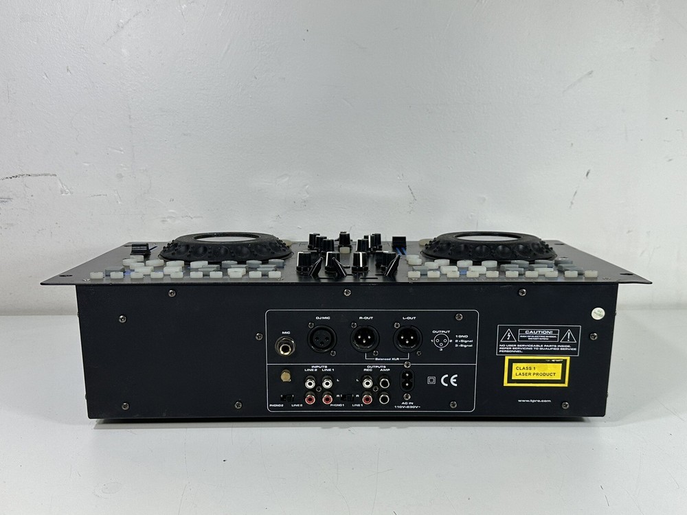 Technical Pro DMXP6 Double CD Mixer with USB, Scratch and BPM ~ Partially Works